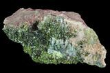 Green Epidote, Quartz and Byssolite - Morocco #91207-1